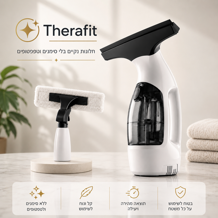 Therafit Glass — מגב חלונות חשמלי