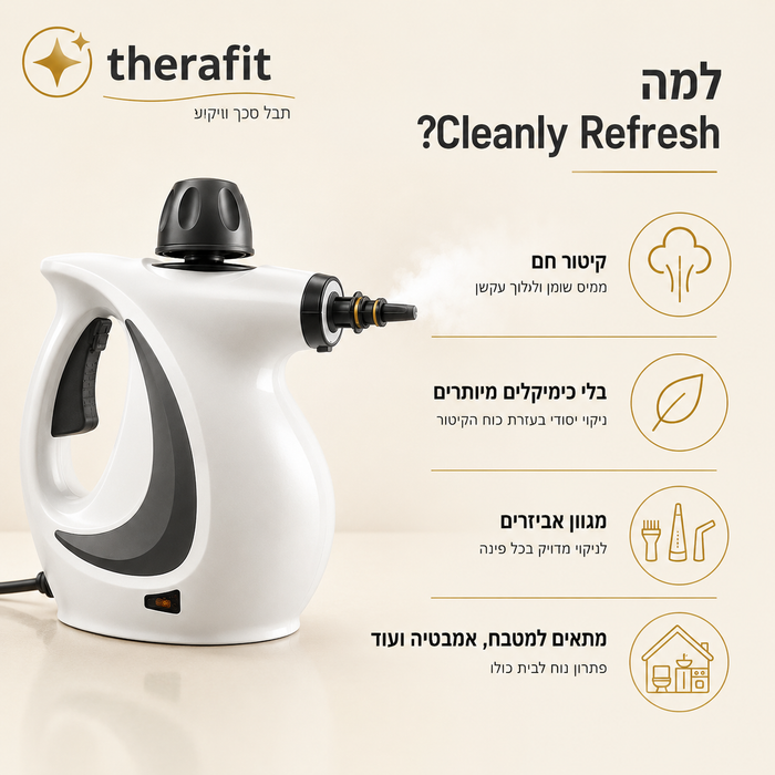 Therafit Steam — מנקה קיטור ידני